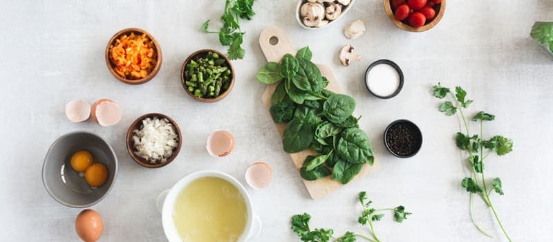 Healthy cooking ingredients