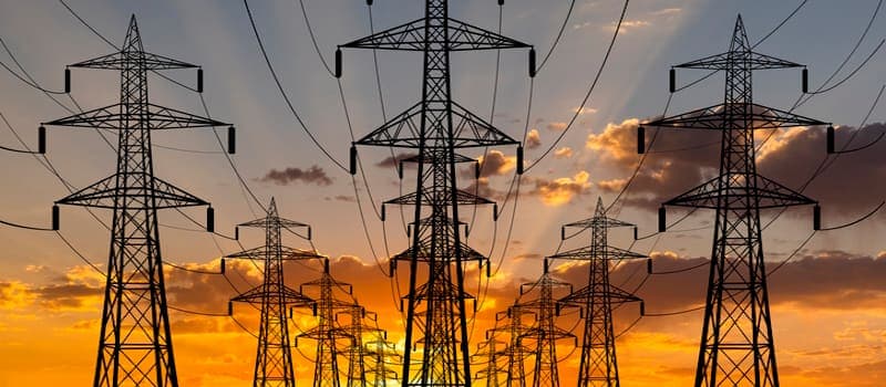 High voltage power lines