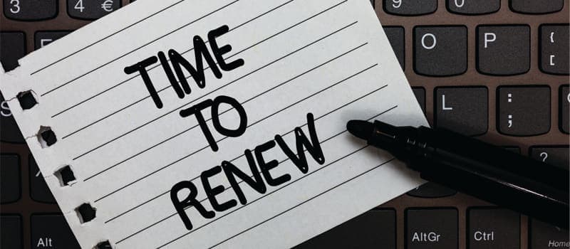 Reminder that it's time to renew auto insurance
