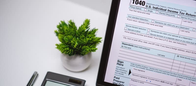 1040 US Income Tax Form